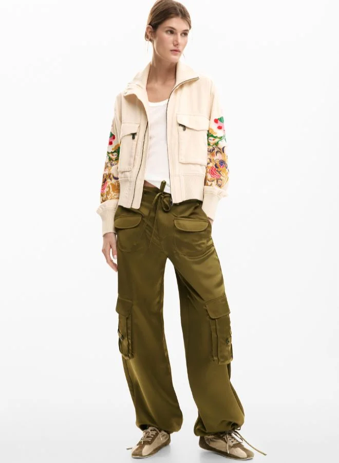 ديسيجوال سترة الرقعة الزهرية